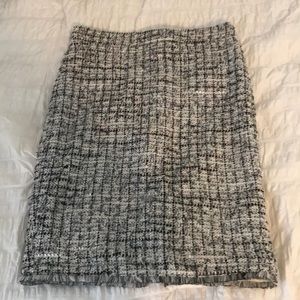 Loft tweed skirt